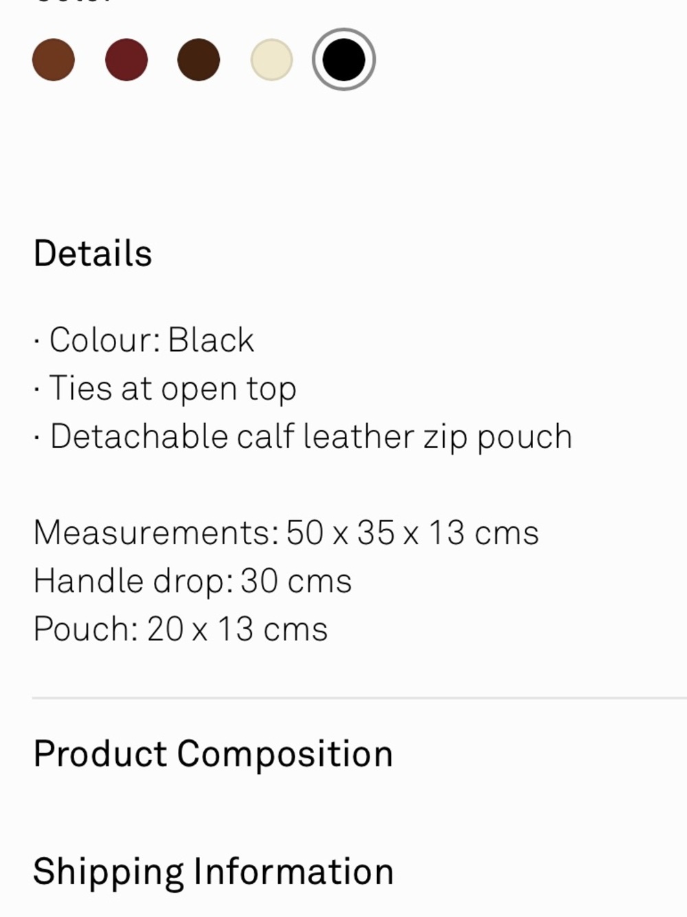 Hereu Calella leather tote - Picture 6 of 7